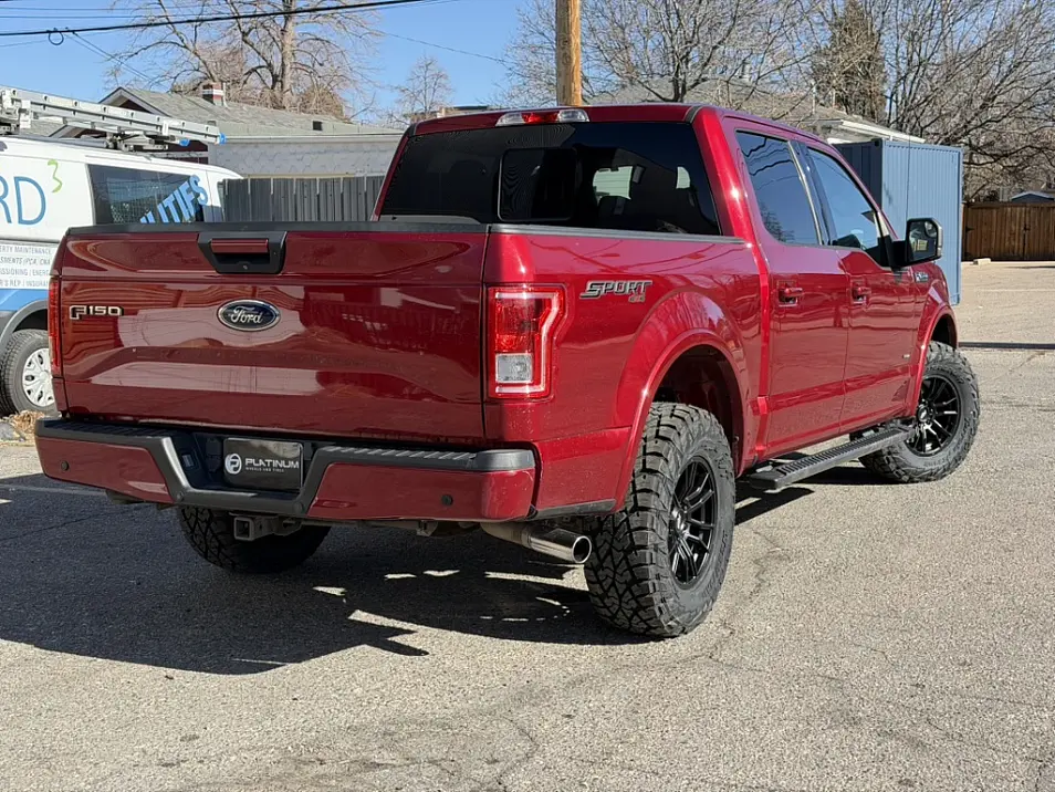 2017 Ford F-150 with AGP 306 Black Rims