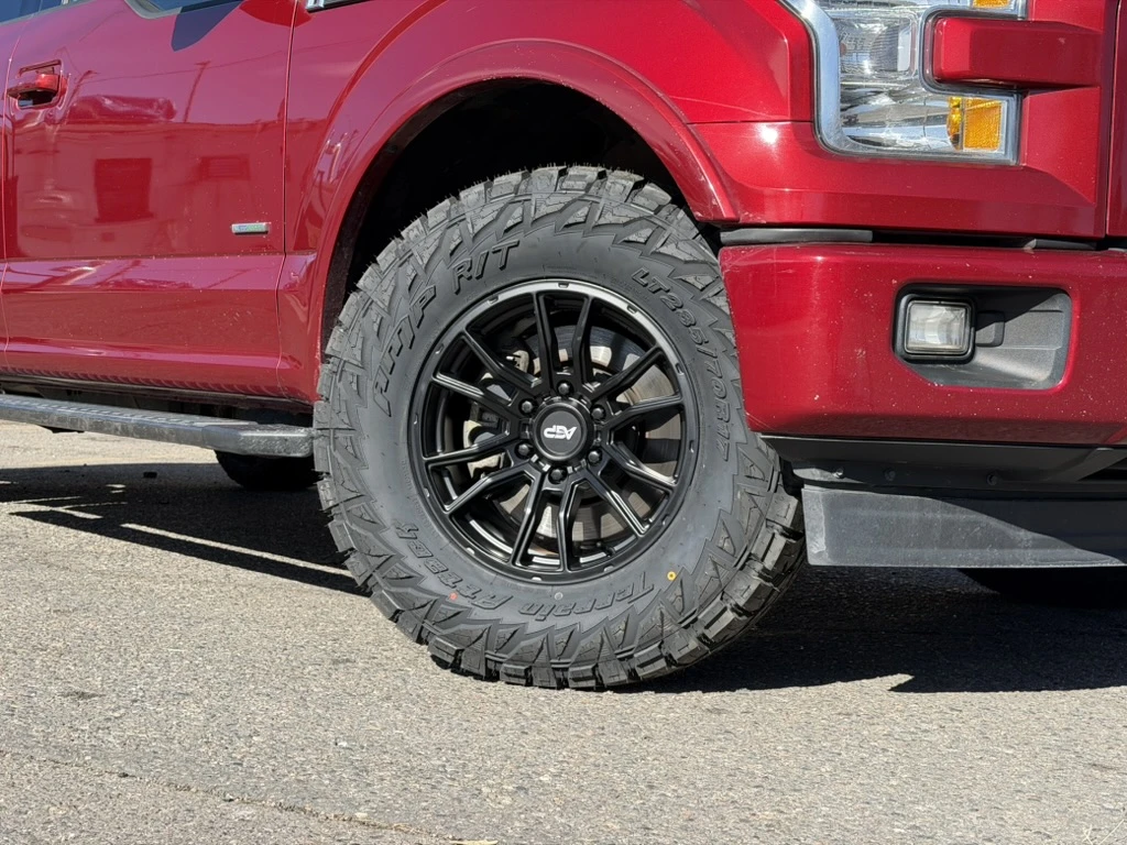 2017 Ford F-150 with Black AGP 306 Rims