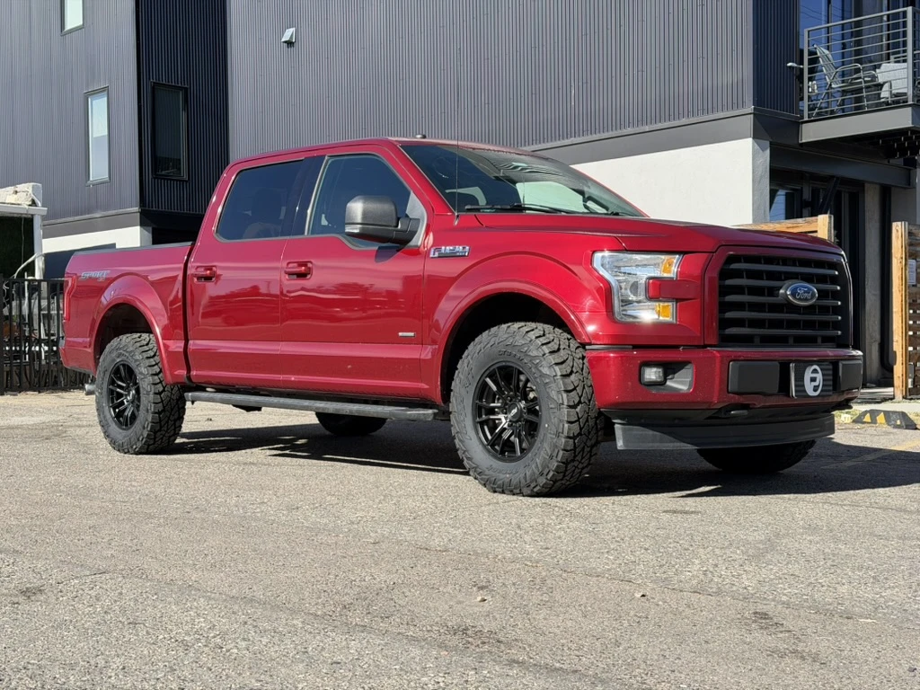 Black AGP 306 on 2017 Ford F-150