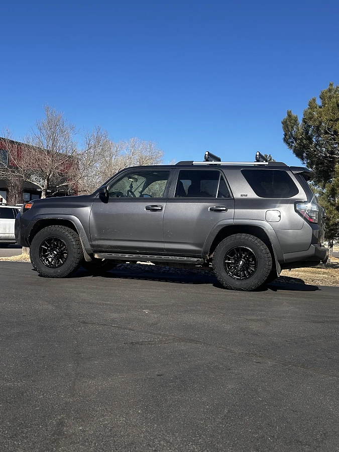 2020 Toyota 4Runner with AGP 306 Black Rims