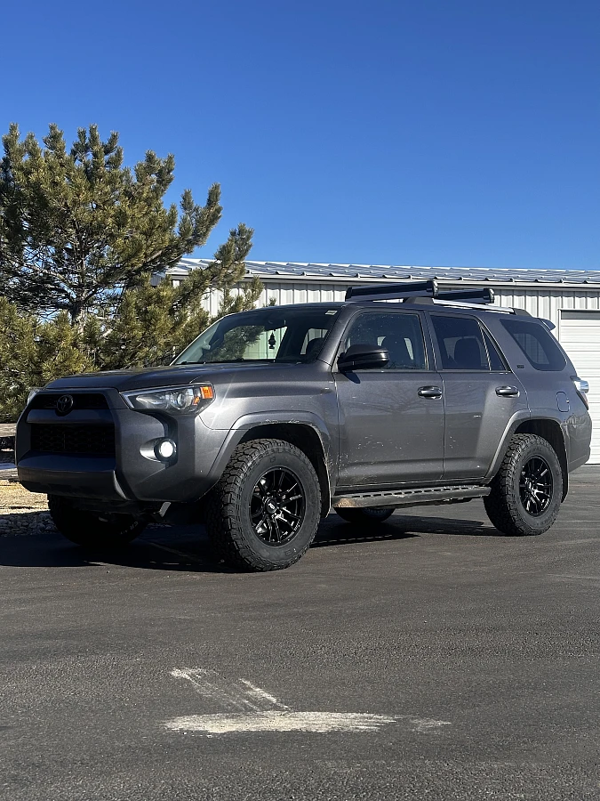 2020 Toyota 4Runner with AGP 306 Black Wheels
