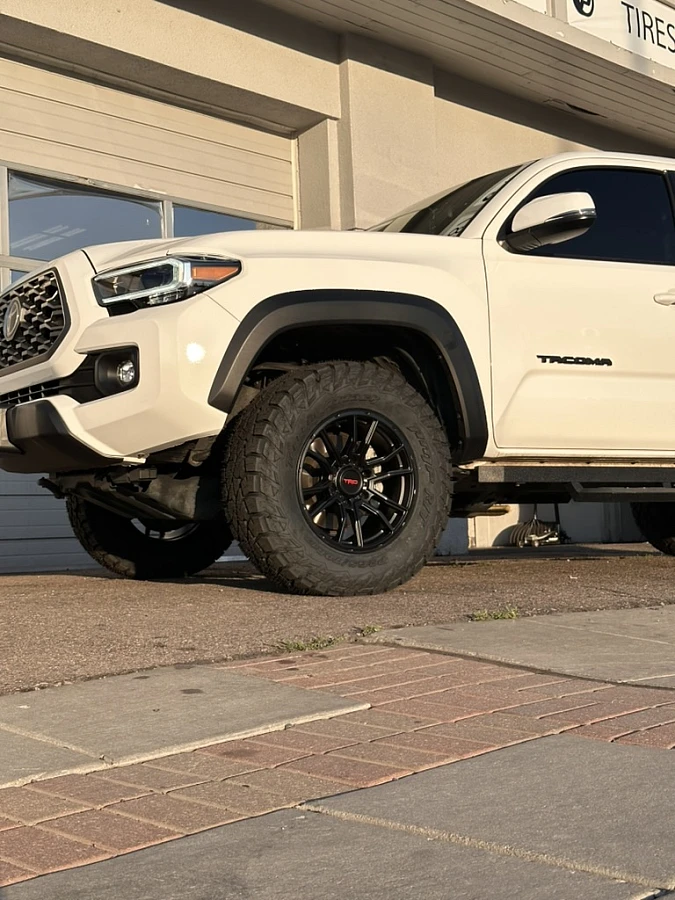 2023 Toyota Tacoma with Black AGP 306 Rims