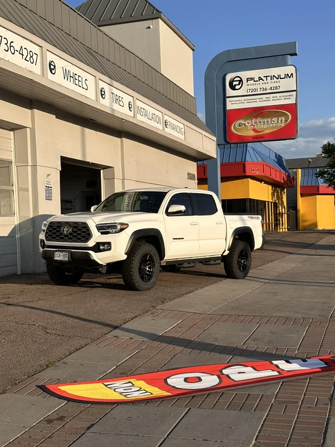 AGP 306 Black Rim on 2023 Toyota Tacoma
