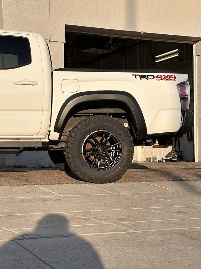 AGP Black 306 Wheel on 2023 Toyota Tacoma