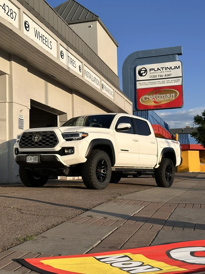 Black AGP 306 on 2023 Toyota Tacoma