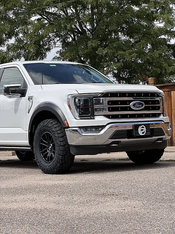2025 Ford F-150 with AGP 306 Black Rims