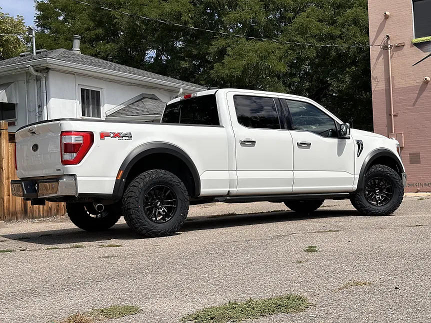 2025 Ford F-150 with Black AGP 306 Rims