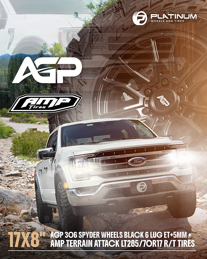 AGP 306 Black on 2025 Ford F-150