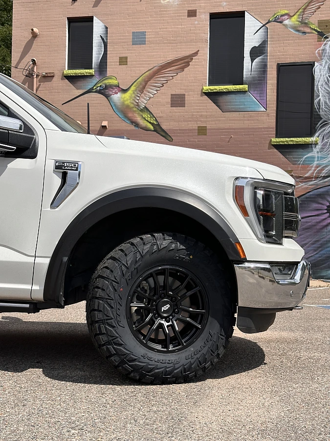 AGP 306 Black Aftermarket Wheel on 2025 Ford F-150