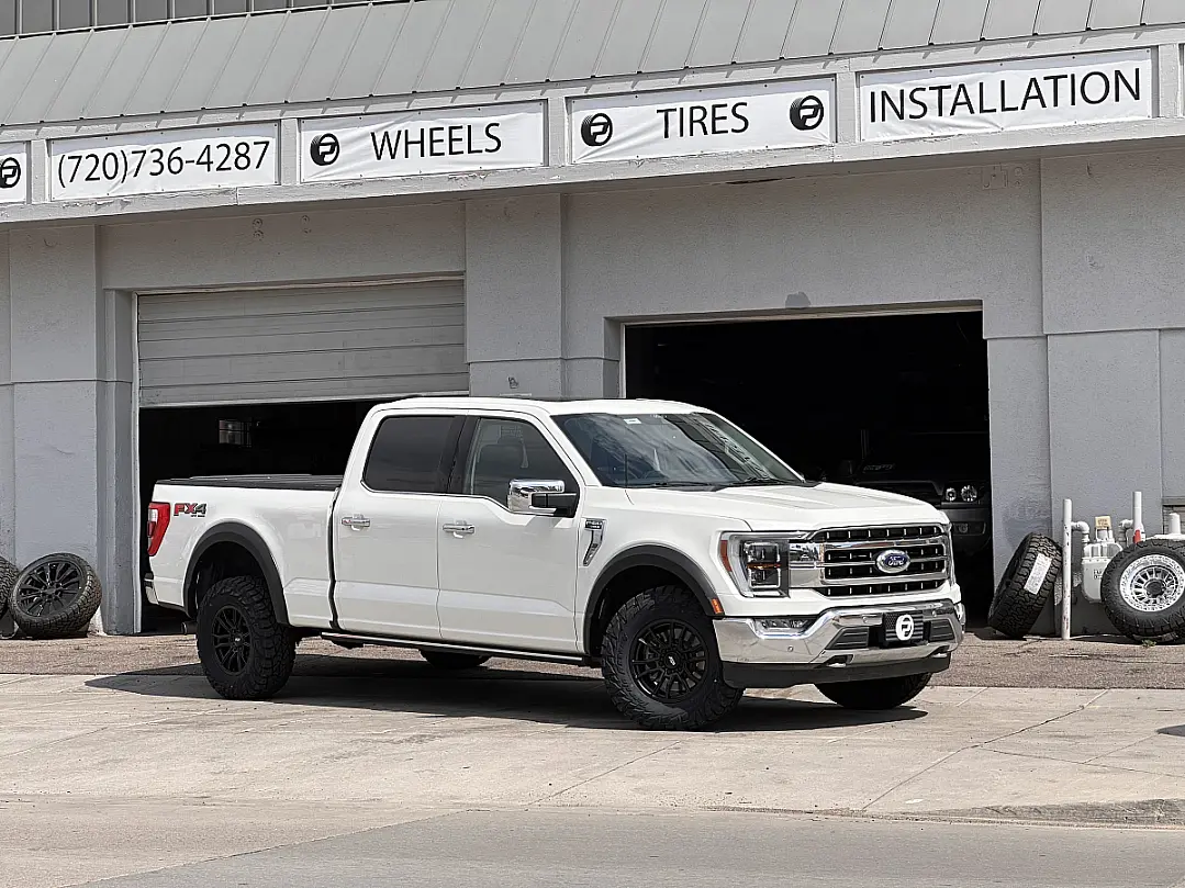 Black AGP 306 Rim on 2025 Ford F-150