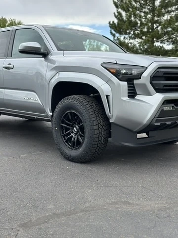 2025 Toyota Tacoma with AGP 306 Black Rims