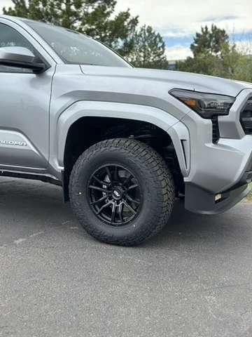2025 Toyota Tacoma with AGP 306 Black Wheels