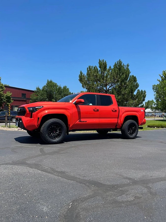 2026 Toyota Tacoma with AGP 306 Black Wheels