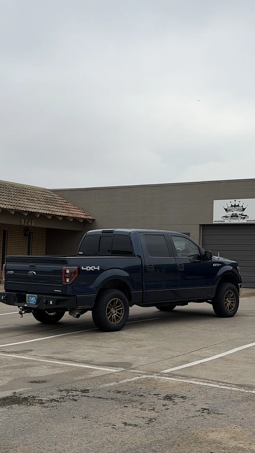 2015 Ford F-150 with AGP 306 Bronze Wheels