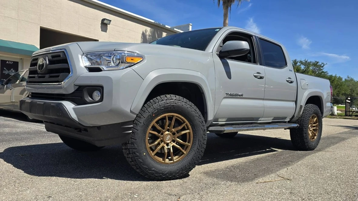 Bronze AGP 306 on 2021 Toyota Tacoma