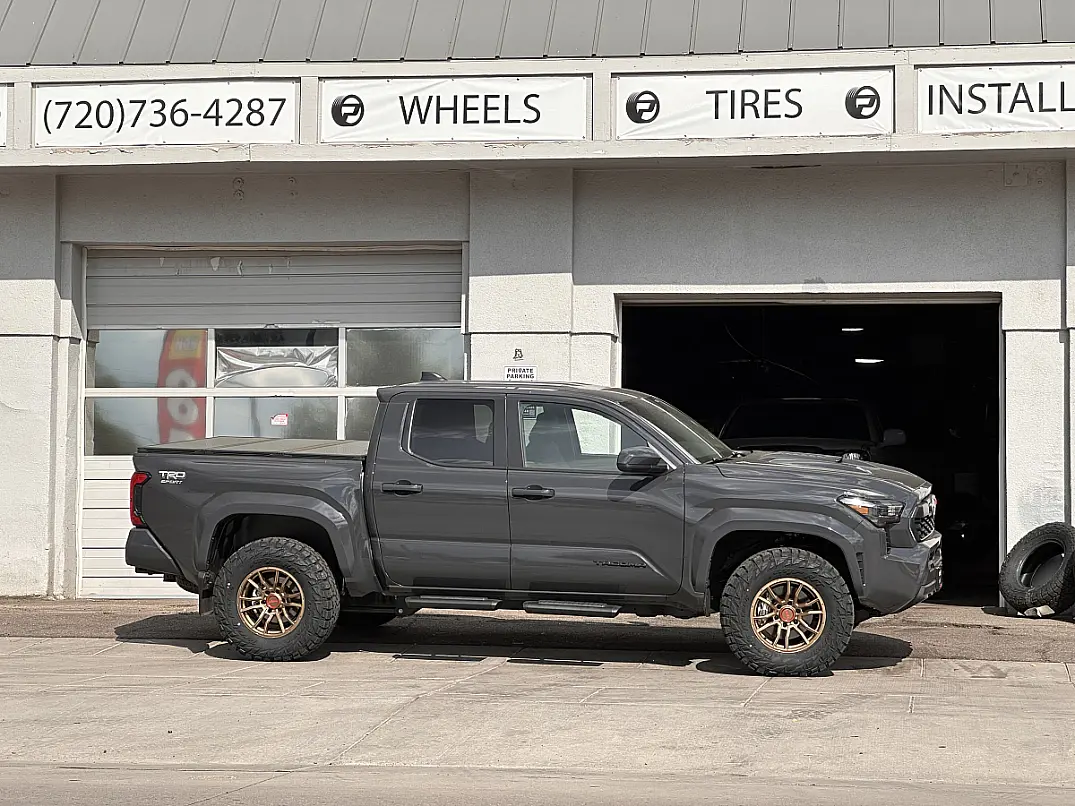 AGP Bronze Rims on 2026 Toyota Tacoma