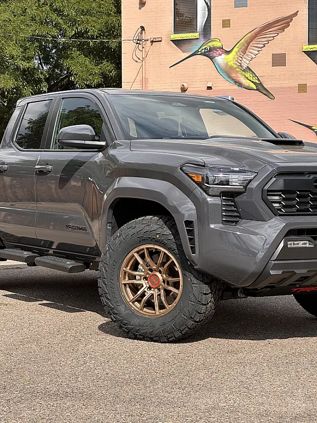 Bronze AGP 306 Rim on 2026 Toyota Tacoma