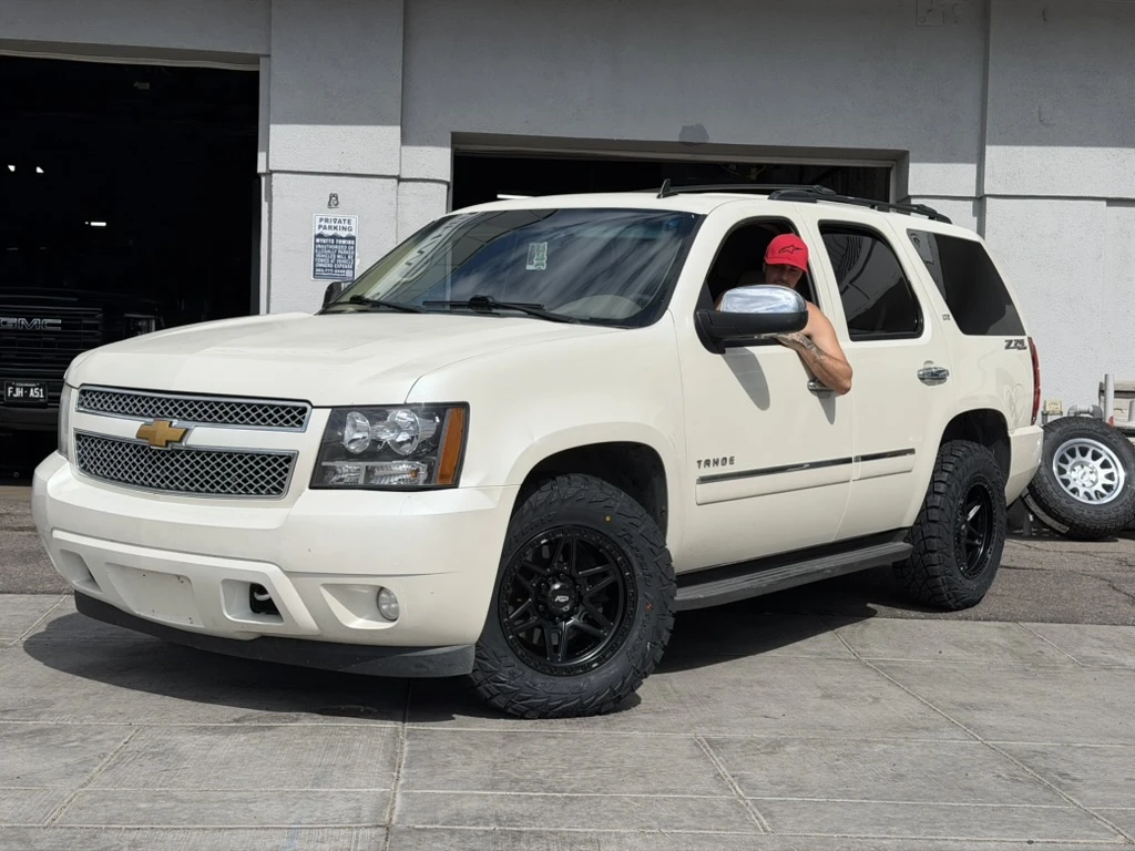 2012 Chevrolet Tahoe with AGP 307 Black Wheels