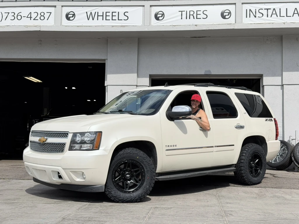 AGP 307 Black Rim on 2012 Chevrolet Tahoe