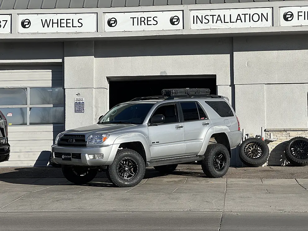 2012 Toyota 4Runner with AGP 307 Black Rims