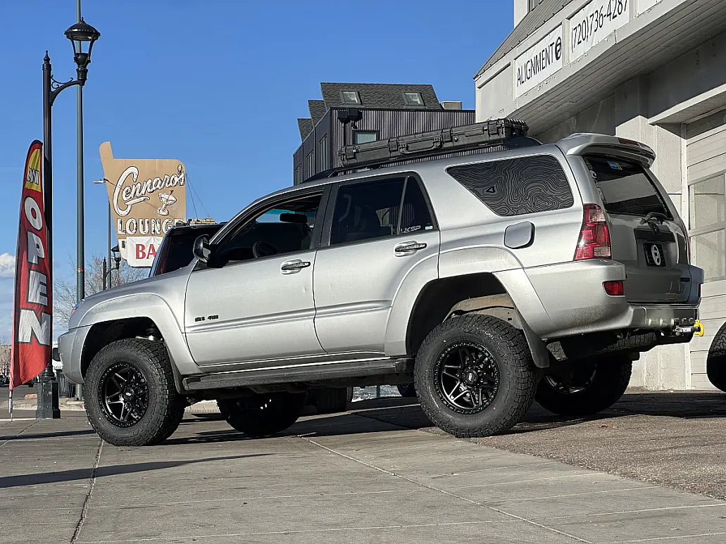 2012 Toyota 4Runner with AGP 307 Black Wheels