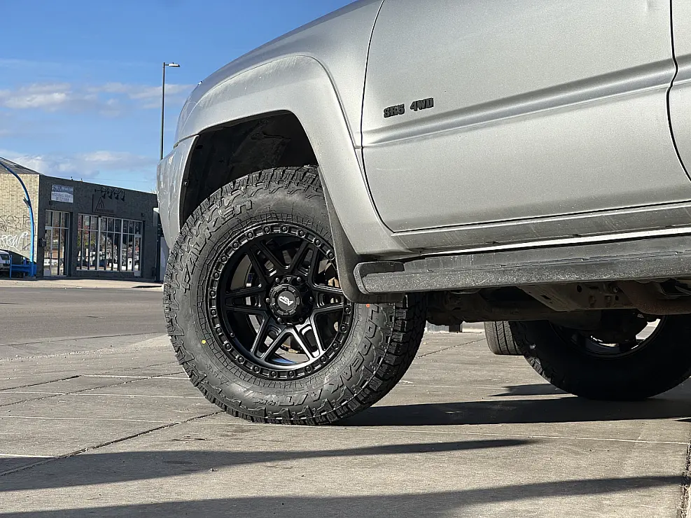 AGP 307 Black Rim on 2012 Toyota 4Runner