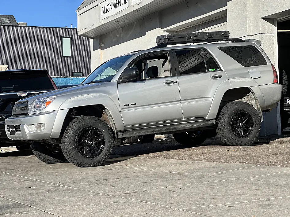 Black AGP 307 on 2012 Toyota 4Runner