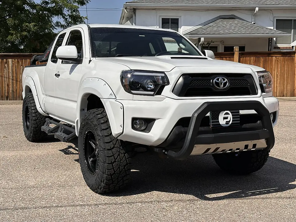 2015 Toyota Tacoma with AGP 307 Black Rims