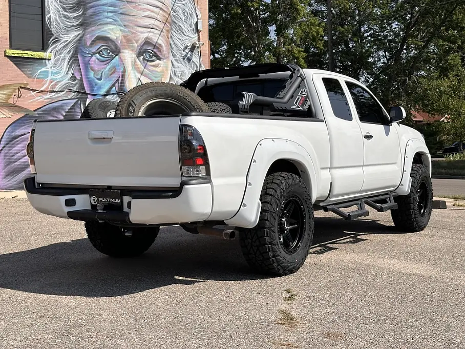2015 Toyota Tacoma with AGP 307 Black Wheels