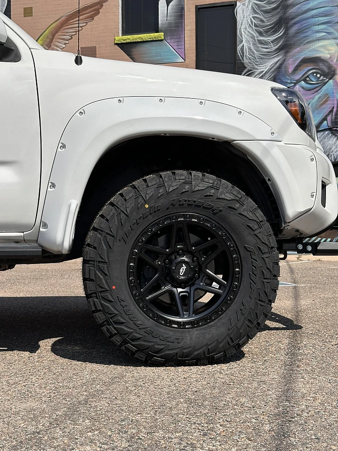 AGP 307 Black Rim on 2015 Toyota Tacoma