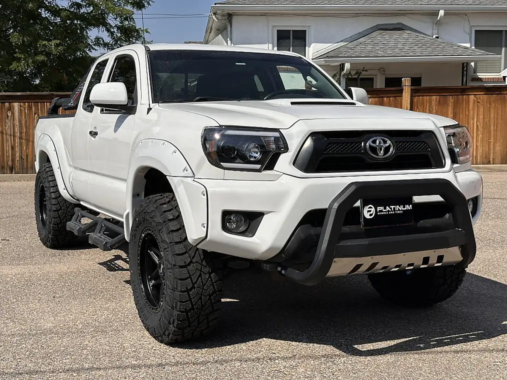AGP Black 307 Wheel on 2015 Toyota Tacoma