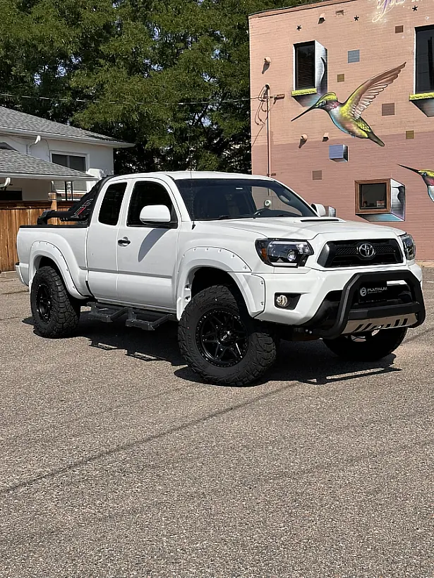 AGP Black Rims on 2015 Toyota Tacoma