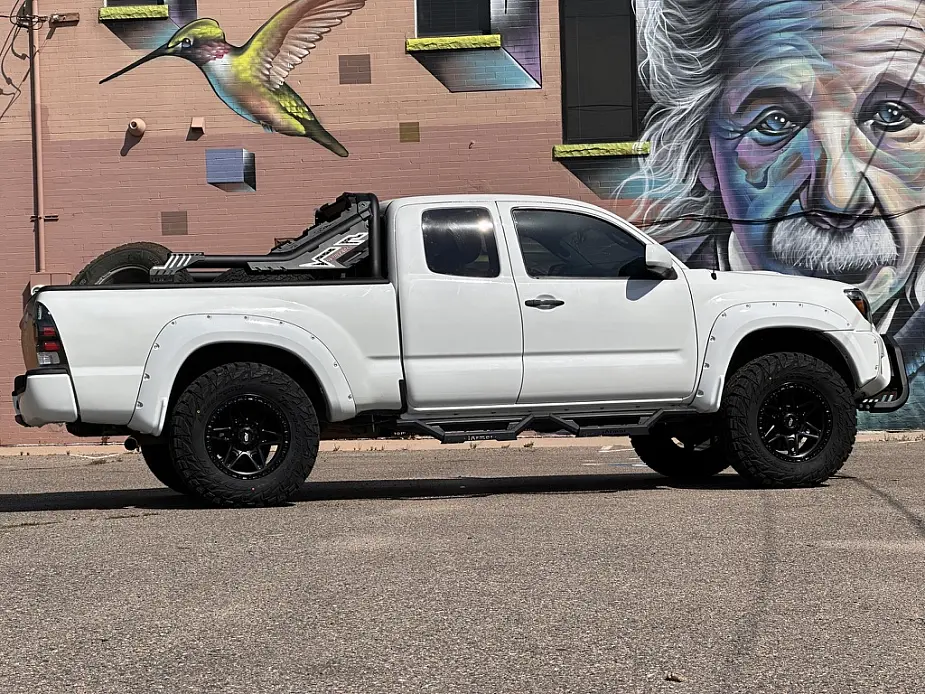Black AGP 307 on 2015 Toyota Tacoma