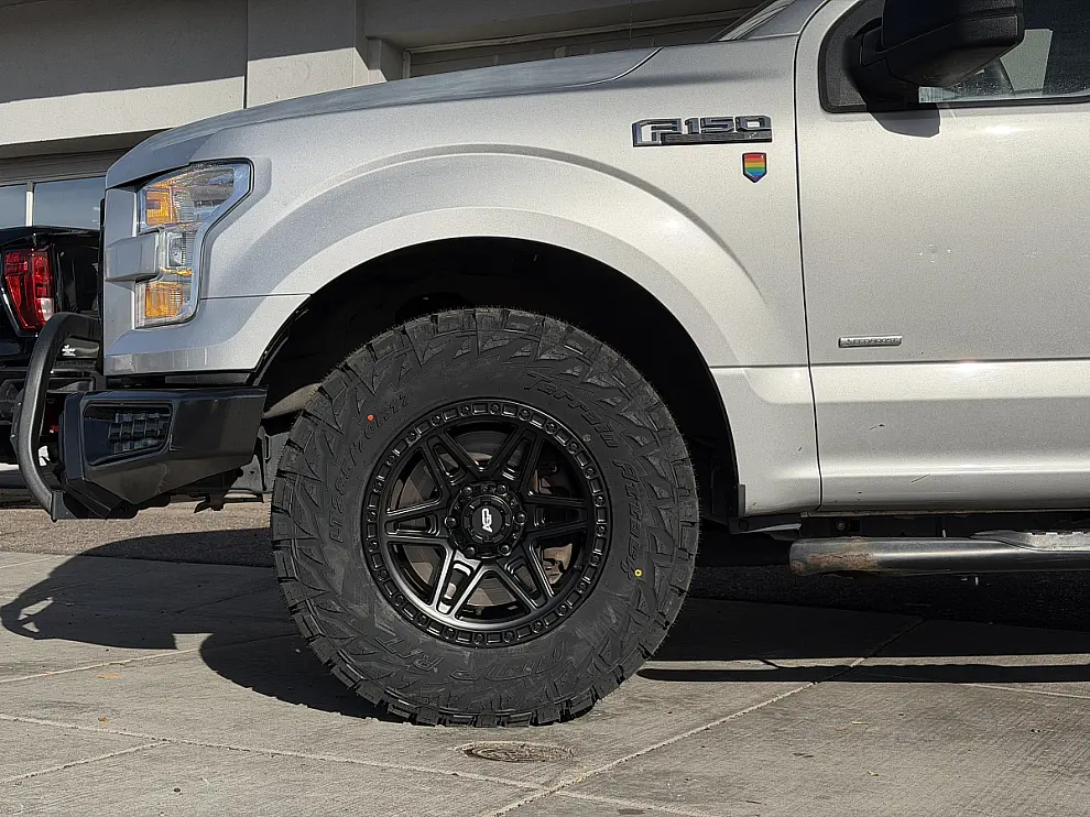AGP 307 Black Rim on 2018 Ford F-150