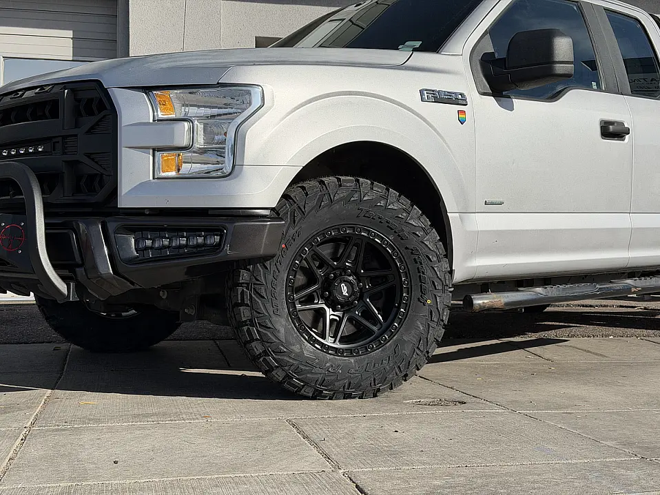 AGP Black 307 Wheel on 2018 Ford F-150