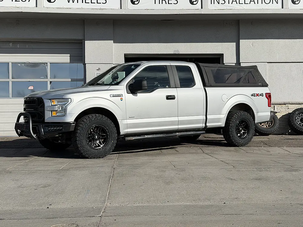 Black AGP 307 on 2018 Ford F-150