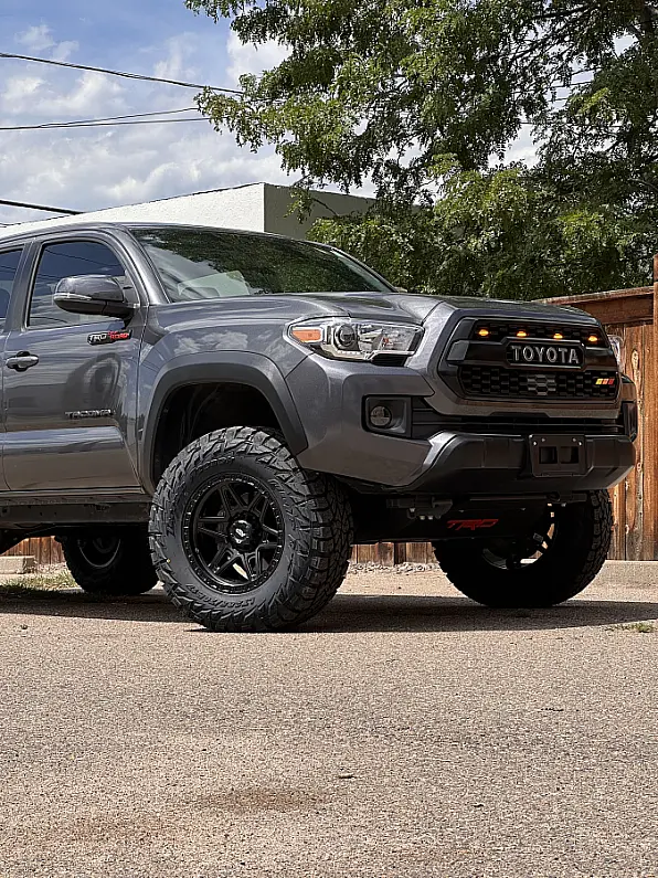2024 Toyota Tacoma with AGP 307 Black Rims