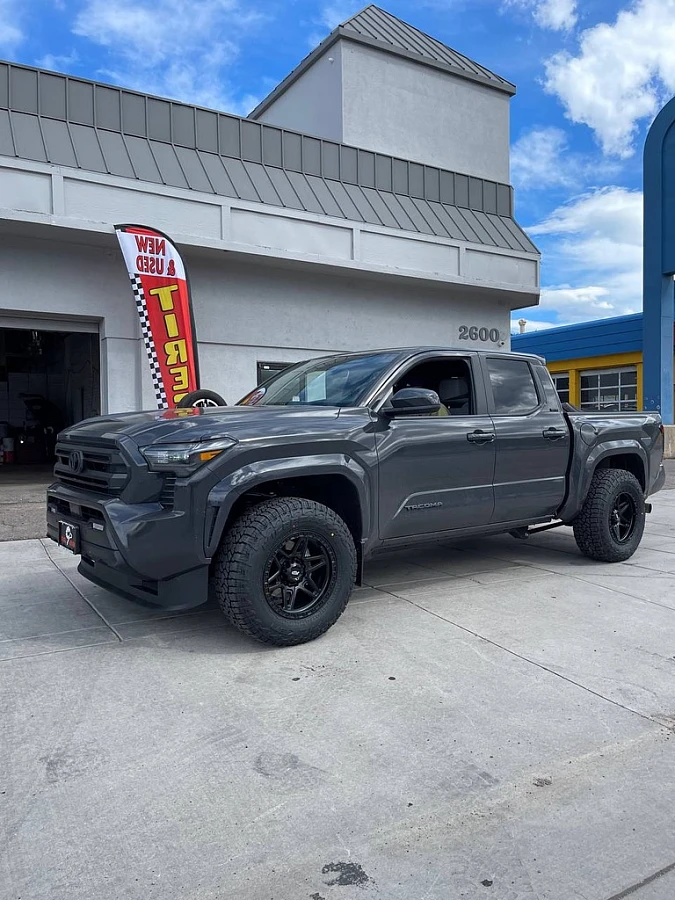 Black AGP 307 on 2026 Toyota Tacoma