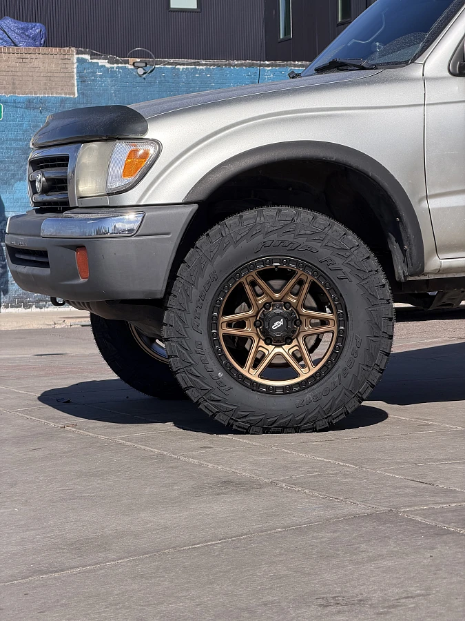 AGP 307 Bronze on 2002 Toyota Tacoma