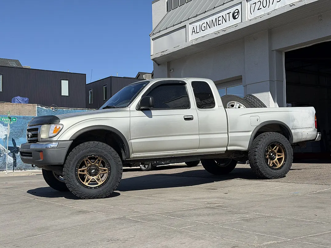 AGP 307 Bronze Rim on 2002 Toyota Tacoma