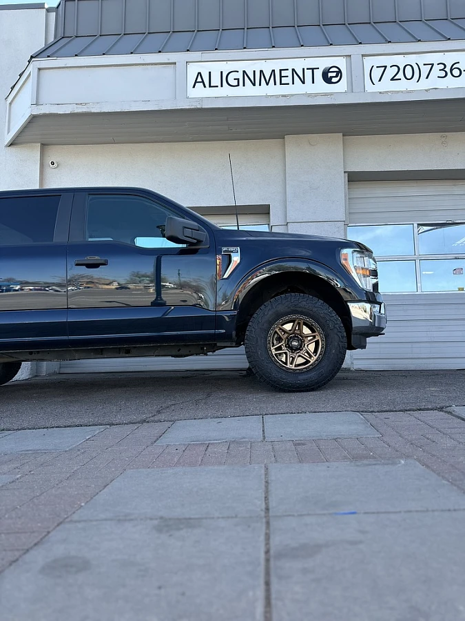 AGP 307 Bronze Rim on 2025 Ford F-150
