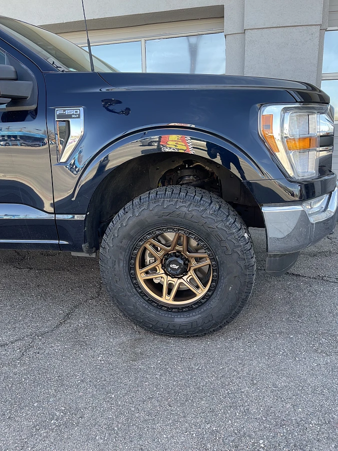 AGP Bronze 307 Wheel on 2025 Ford F-150