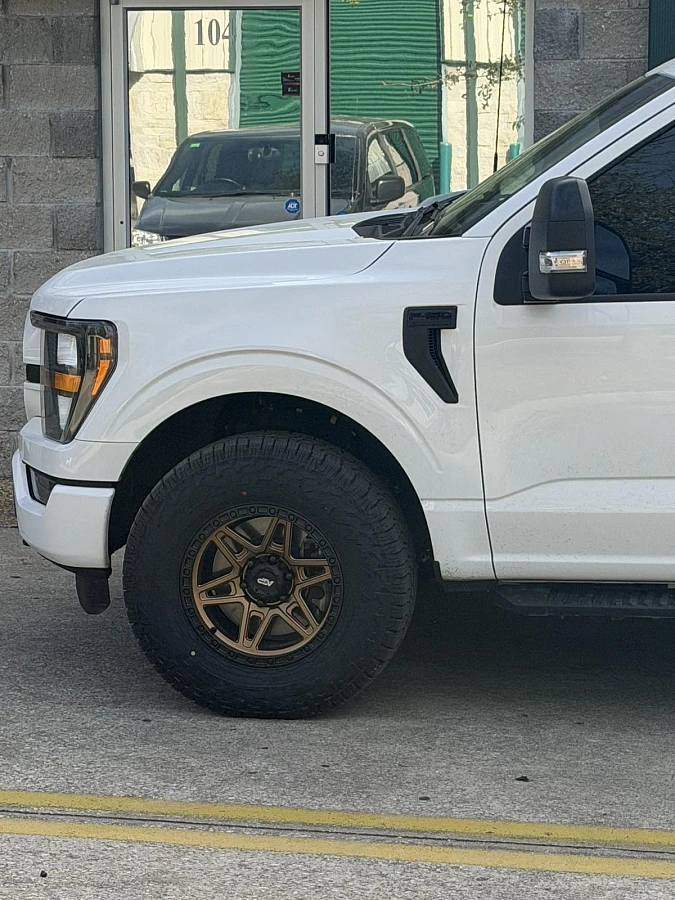 2026 Ford F-150 with AGP 307 Bronze Wheels