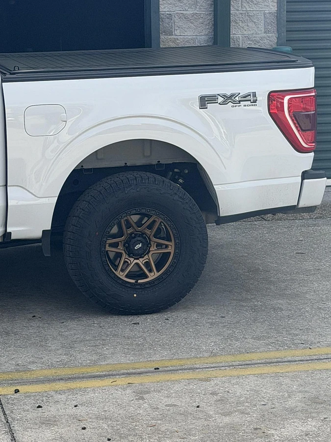Bronze AGP 307 on 2026 Ford F-150