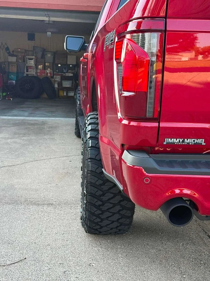 2025 Ford F-150 with AGP 310 Black Wheels