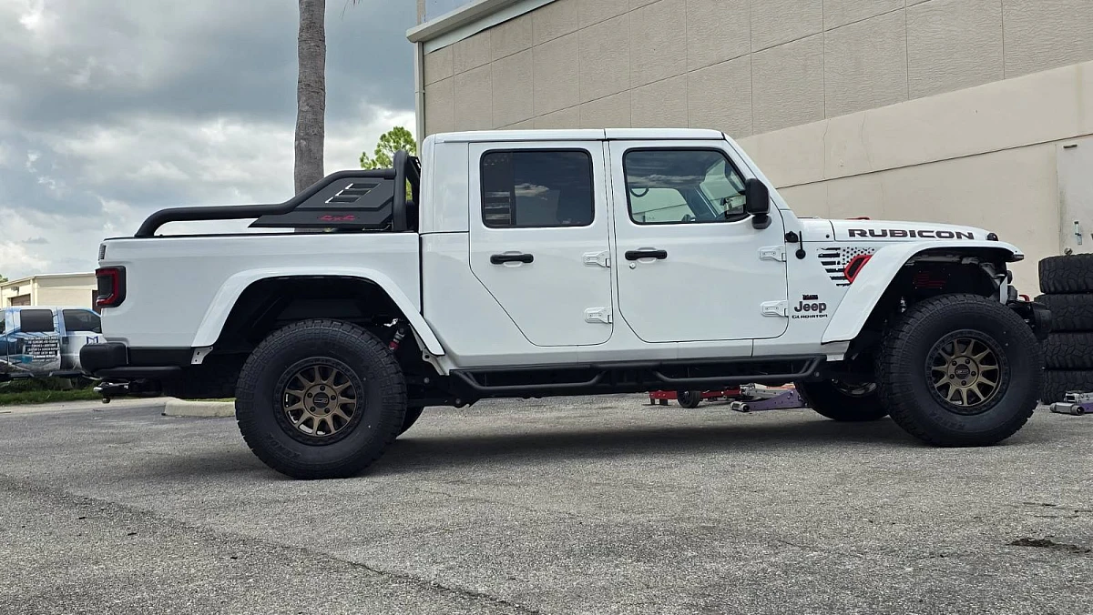 2025 Jeep Gladiator with AGP 310 Bronze Wheels