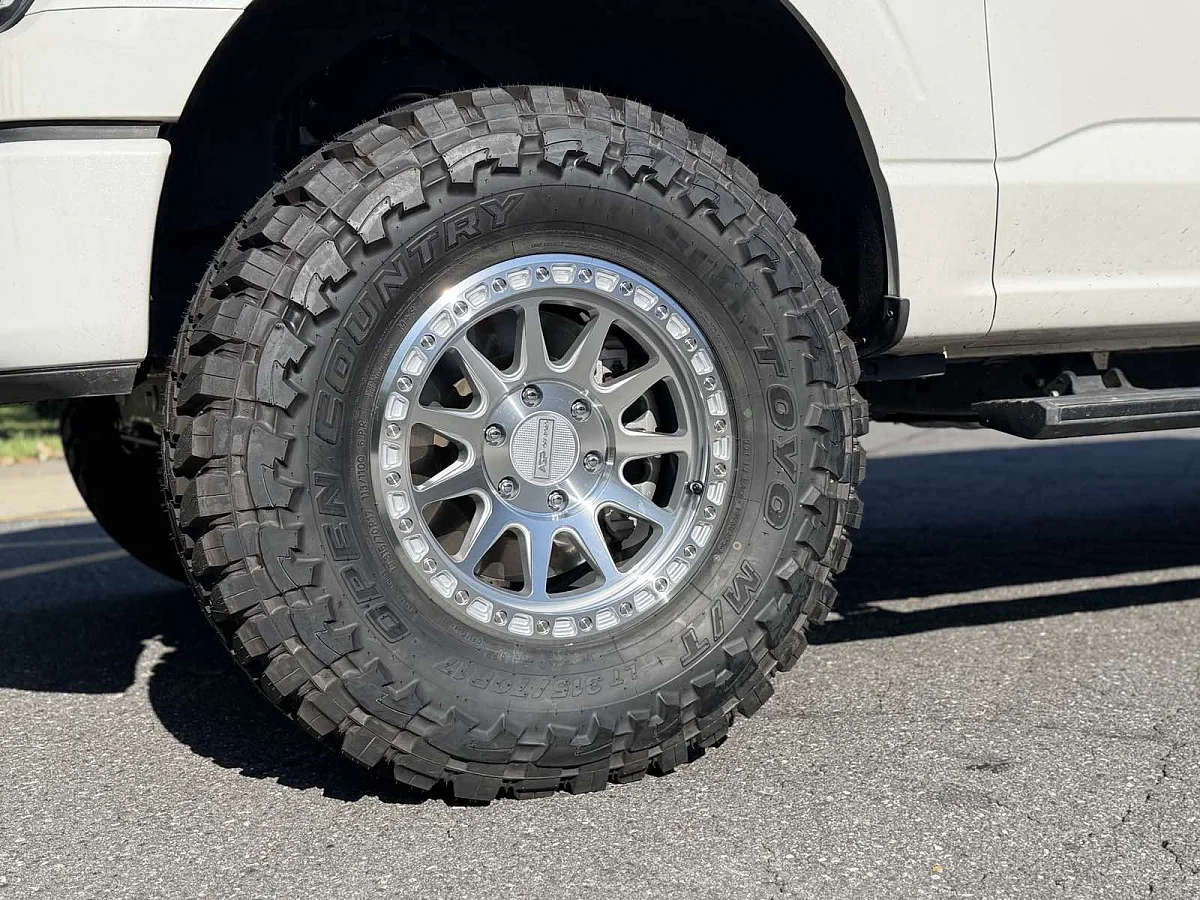 AGP 310 Silver Machined Aftermarket Wheel on 2026 Ford F-150