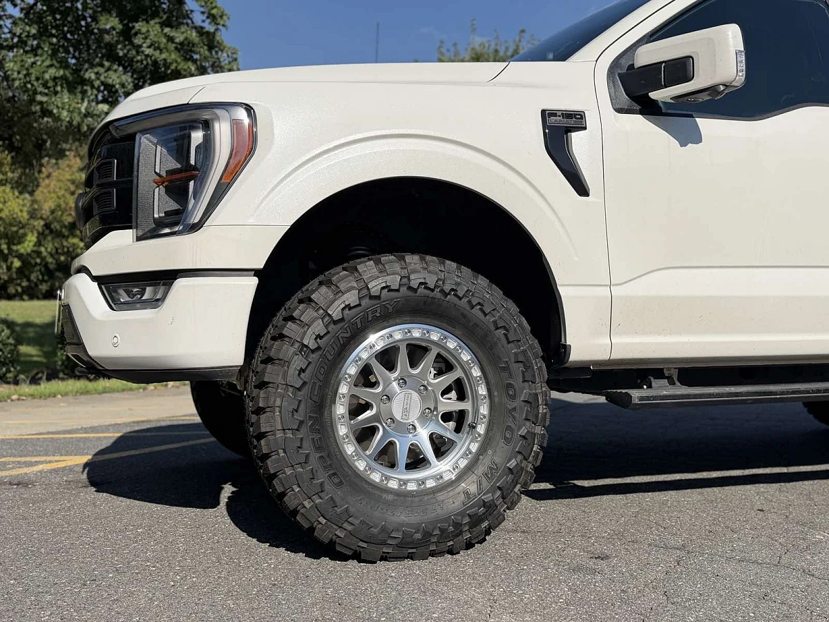 AGP 310 Silver Machined Rim on 2026 Ford F-150