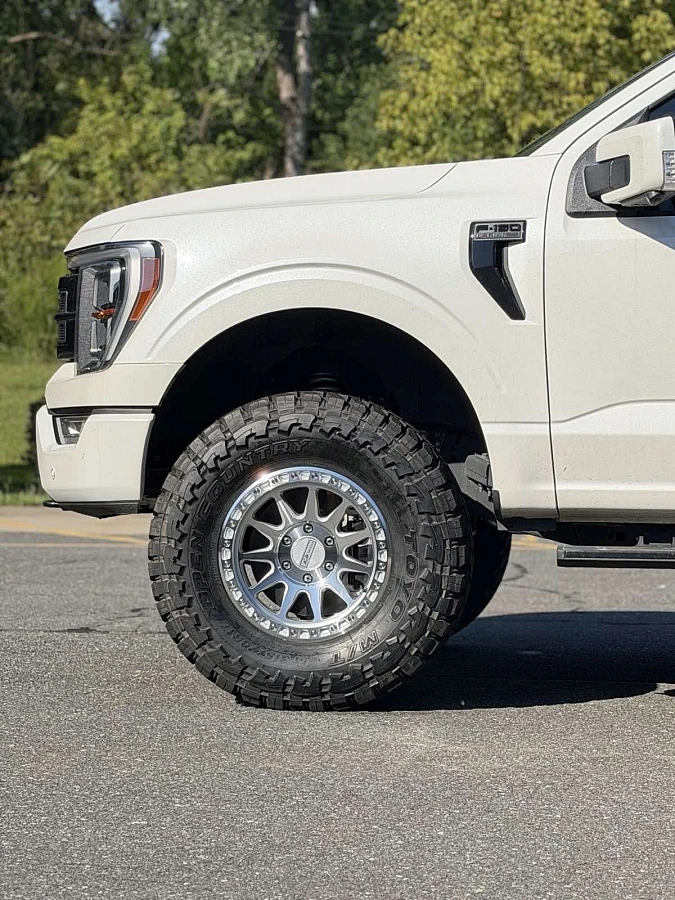 AGP 310 — Silver Machined on 2026 Ford F-150