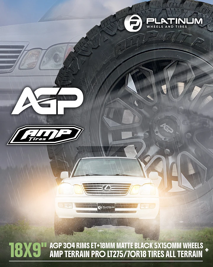 AGP HD304 Black on 2005 Lexus GX